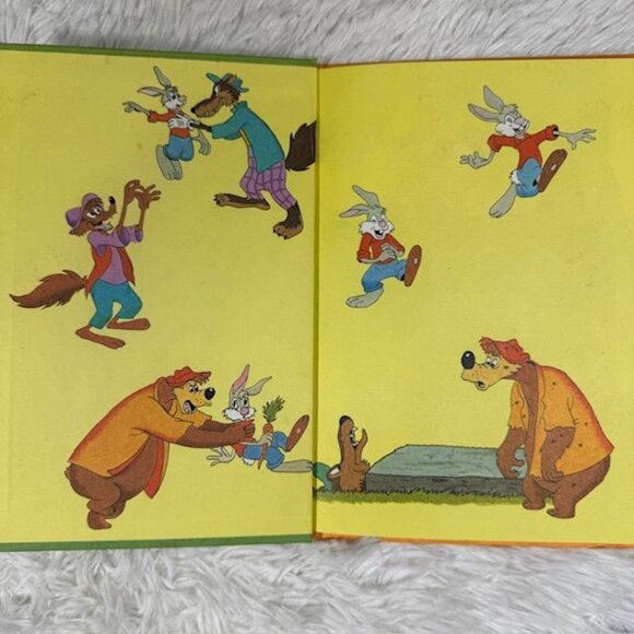 Vintage Set of 3 Disney Brer Rabbit Children's Books - Picture 7 of 13